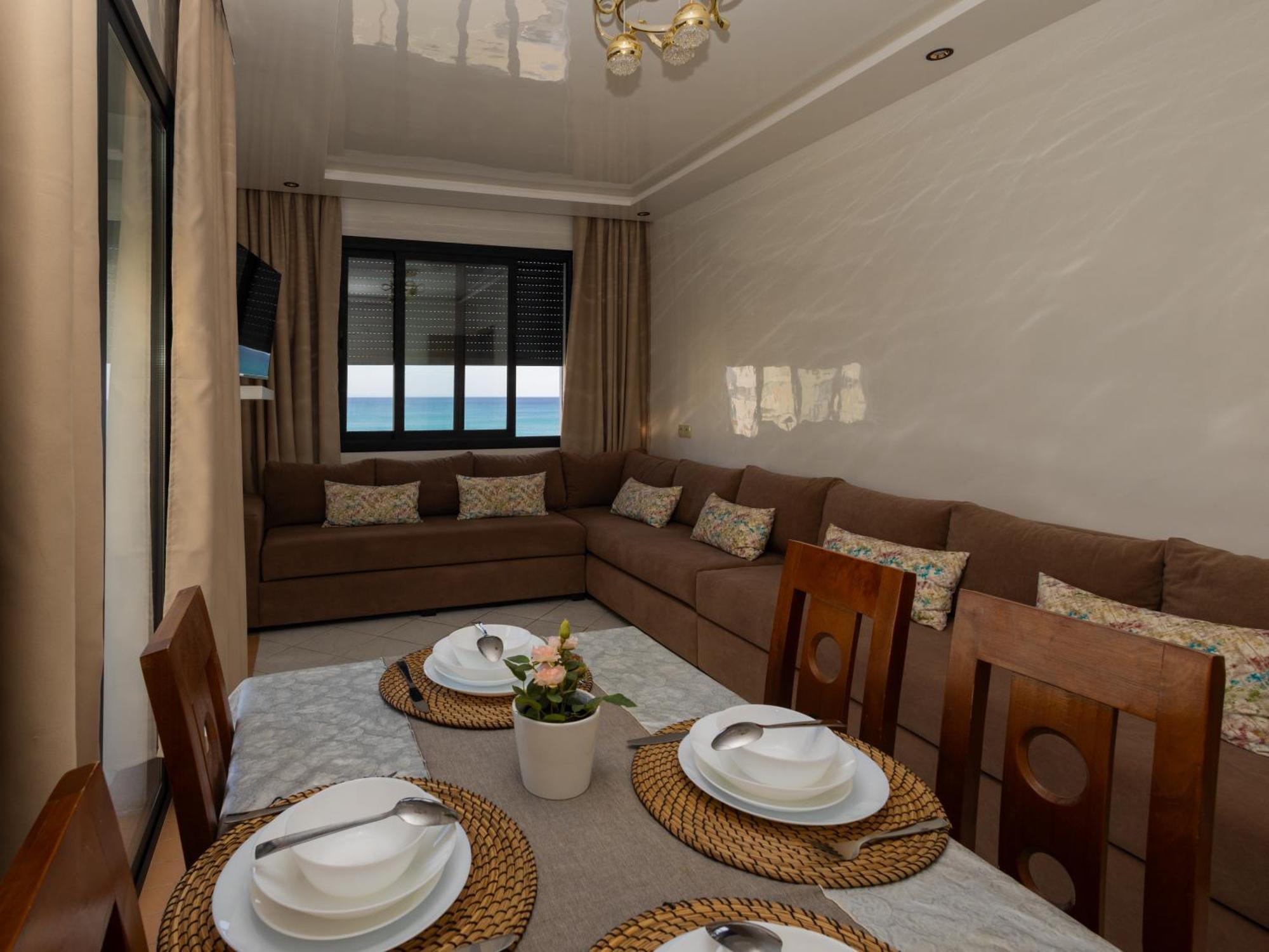 Luxury Vista Mar Apartment Martil Dış mekan fotoğraf