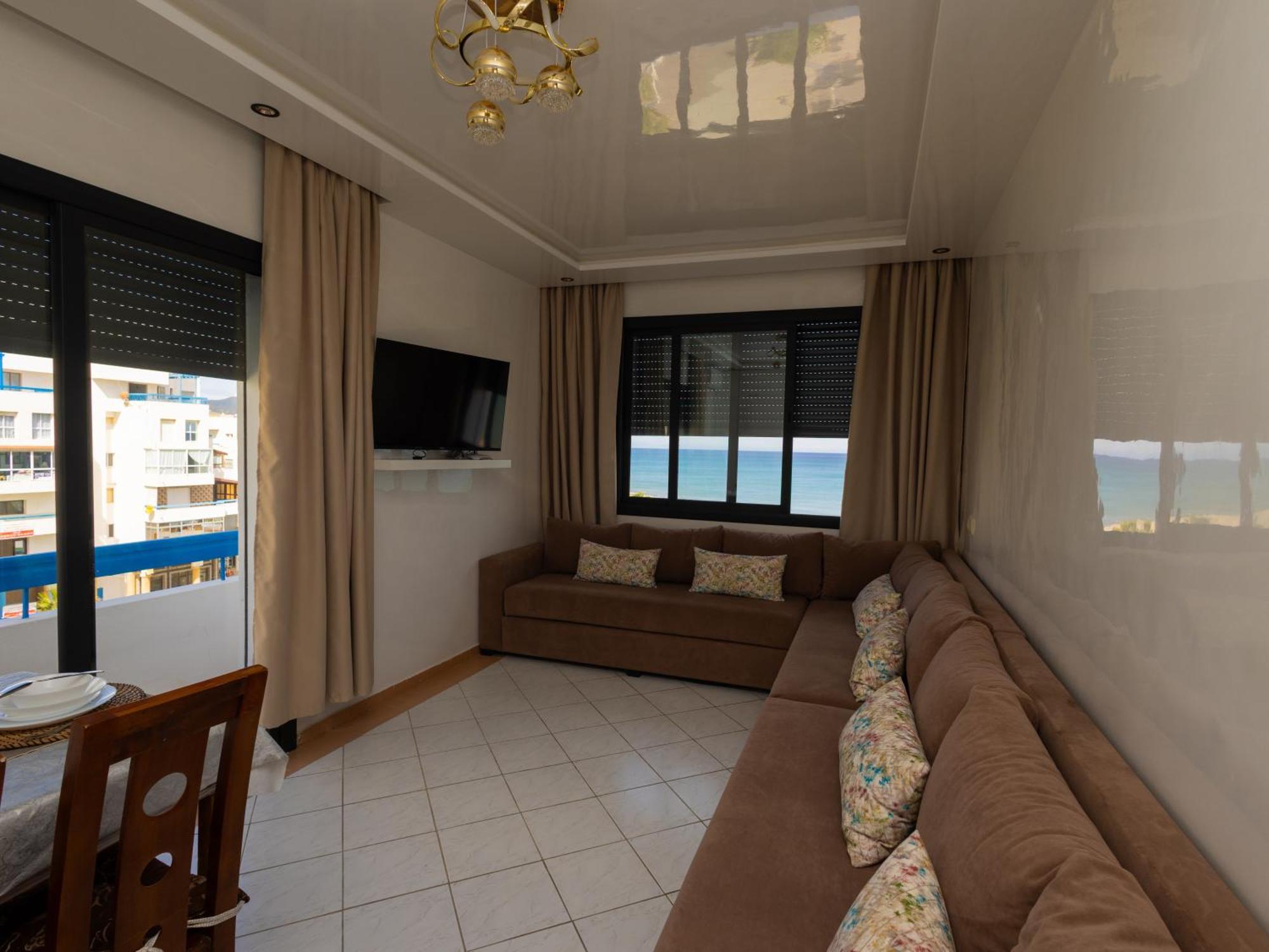 Luxury Vista Mar Apartment Martil Dış mekan fotoğraf